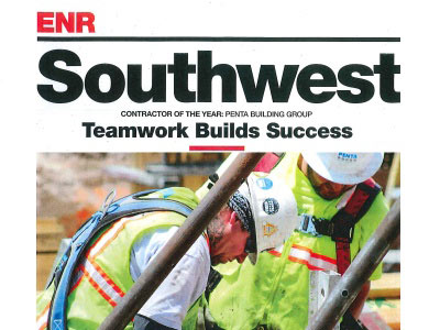 Named ENR Southwest Contractor of the Year