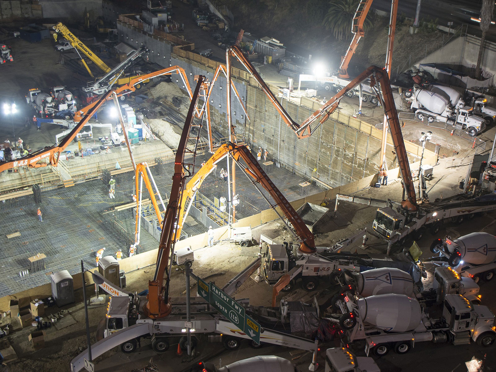 Metropolis Phase 2B Tower 3 Concrete Pour