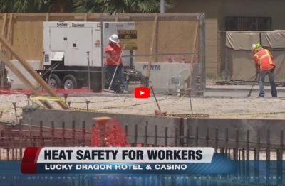 Local General Contractor Holds Heat Safety Event